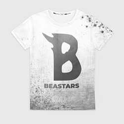 Футболка женская Beastars - white gradient, цвет: 3D-принт