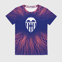 Футболка женская Valencia red energy, цвет: 3D-принт