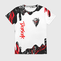 Женская футболка Берсерк - маска