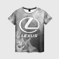 Футболка женская Lexus - grey gradient, цвет: 3D-принт