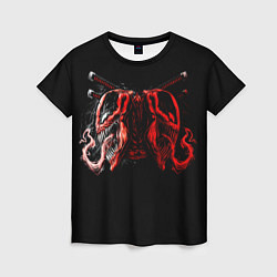 Футболка женская Double Deadpool, цвет: 3D-принт