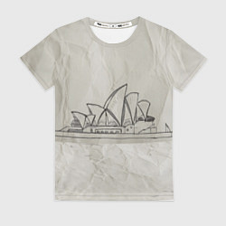 Женская футболка Сидней