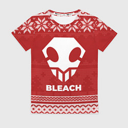 Футболка женская Новогодний Bleach, цвет: 3D-принт