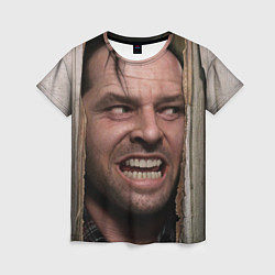 Футболка женская The shining - heres johnny, цвет: 3D-принт