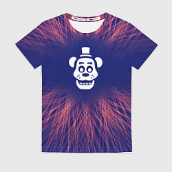 Футболка женская FNAF red energy, цвет: 3D-принт