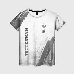 Футболка женская Tottenham - white gradient вертикально, цвет: 3D-принт