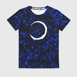 Футболка женская Demon Slayer blue energy, цвет: 3D-принт