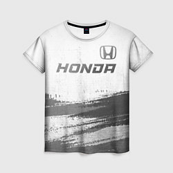 Футболка женская Honda - white gradient посередине, цвет: 3D-принт