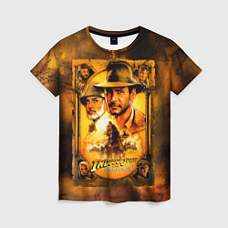 Футболка женская Indiana Jones and raiders of lost ark, цвет: 3D-принт