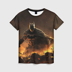 Женская футболка Batman dark city