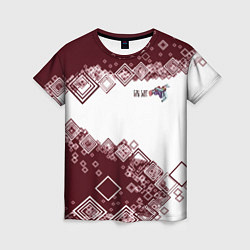 Футболка женская Сноуборд горы зовут, цвет: 3D-принт