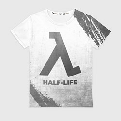 Футболка женская Half-Life - white gradient, цвет: 3D-принт