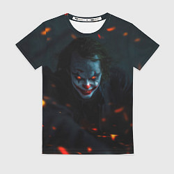 Футболка женская Джокер в искрах, цвет: 3D-принт