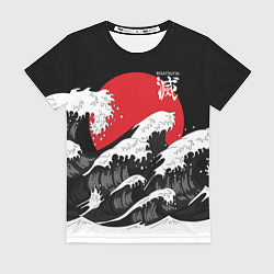 Женская футболка Корпус бойни демонов - Kisatsutai