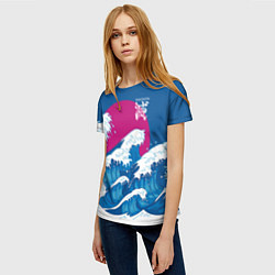 Футболка женская Корпус бойни демонов - Kisatsutai, цвет: 3D-принт — фото 2