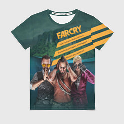 Футболка женская Far Cry villains, цвет: 3D-принт