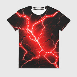 Футболка женская Lightning, цвет: 3D-принт