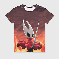 Футболка женская Полый рыцарь Hollow knight silksong, цвет: 3D-принт