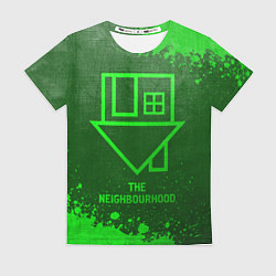 Футболка женская The Neighbourhood - green gradient, цвет: 3D-принт