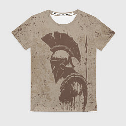 Футболка женская Спарта, цвет: 3D-принт