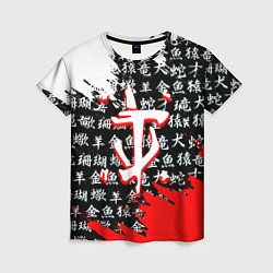 Футболка женская Doom dark age japan, цвет: 3D-принт