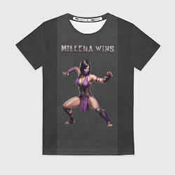 Футболка женская MK - Mileena wins, цвет: 3D-принт