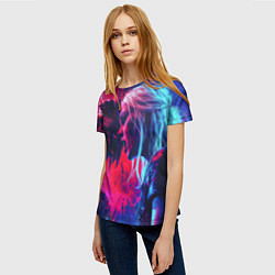 Футболка женская Цири и чудовище, цвет: 3D-принт — фото 2