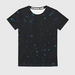 Футболка женская Color dark blue khaki, цвет: 3D-принт