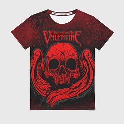 Женская футболка BFMV: Red Skull