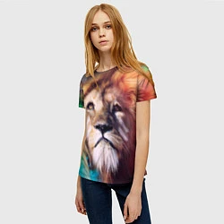 Футболка женская Lion King, цвет: 3D-принт — фото 2