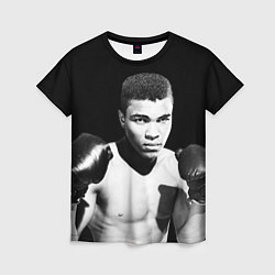 Футболка женская Muhammad Ali, цвет: 3D-принт