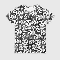 Футболка женская Misfits Pattern, цвет: 3D-принт