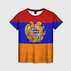 Футболка женская Армения, цвет: 3D-принт