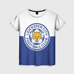Футболка женская Leicester City FC, цвет: 3D-принт