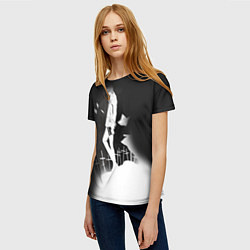 Футболка женская Тетрадь смерти 7, цвет: 3D-принт — фото 2