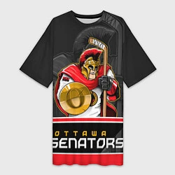 Женская длинная футболка Ottawa Senators