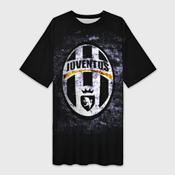 Женская длинная футболка Juventus: shadows