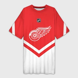 Женская длинная футболка NHL: Detroit Red Wings