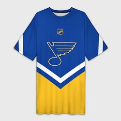 Женская длинная футболка NHL: St. Louis Blues