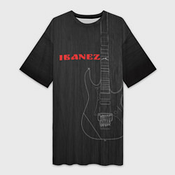 Женская длинная футболка Ibanez