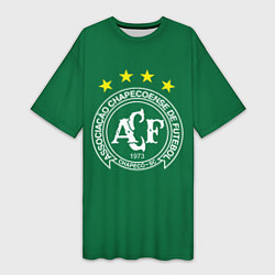 Женская длинная футболка ACF Chapecoense