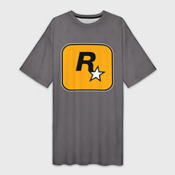 Женская длинная футболка GTA VI: Rockstar Games