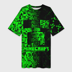 Футболка женская длинная Королева кальяна, цвет: 3D-принт