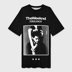 Футболка женская длинная The Weeknd: Trilogy, цвет: 3D-принт