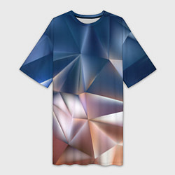 Женская длинная футболка Abstract