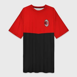 Женская длинная футболка АC Milan: R&B Sport