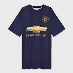 Женская длинная футболка FC MU: Pogba Away 18/19