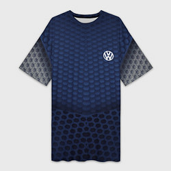 Женская длинная футболка Volkswagen: Sport Motors