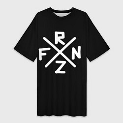 Футболка женская длинная Markul Logo, цвет: 3D-принт