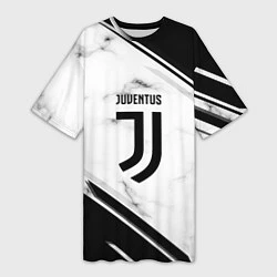 Женская длинная футболка Juventus